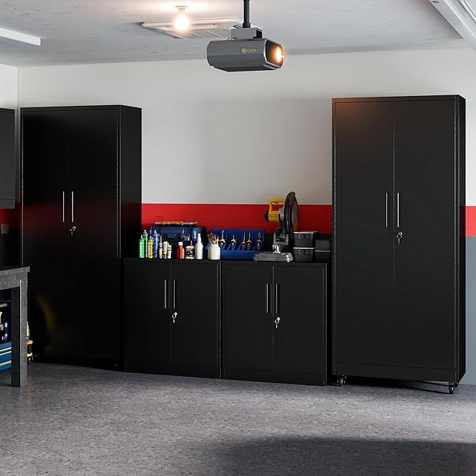 Garage Metal Storage Cabinet - Image 2
