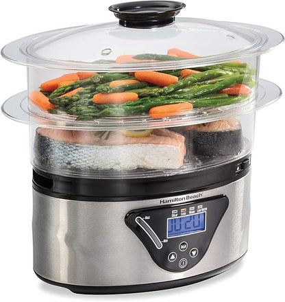 Hamilton Beach Digital Electric Food Steamer & Rice Cooker by HamiltonBeach