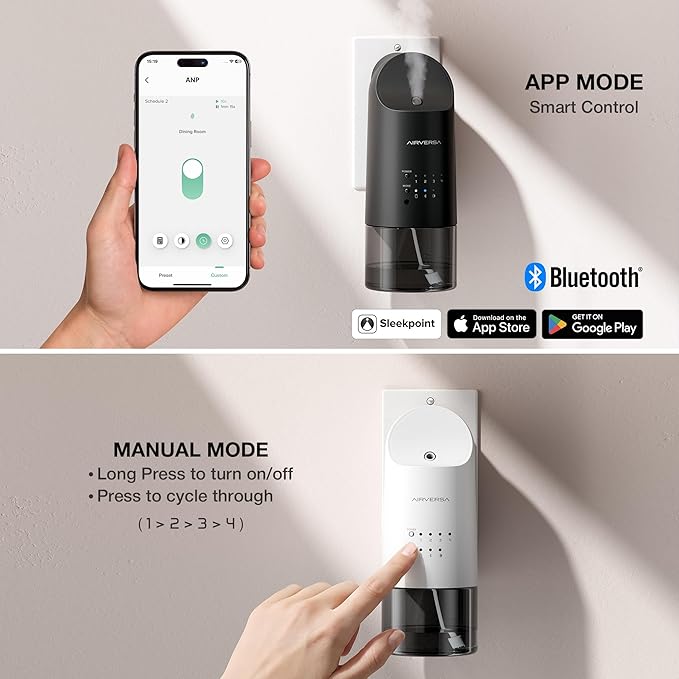 Airversa Smart Waterless Diffuser Plug in Wall - Image 3