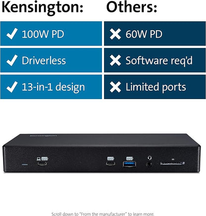 Kensington SD4850P USB-C Docking Station - Image 7