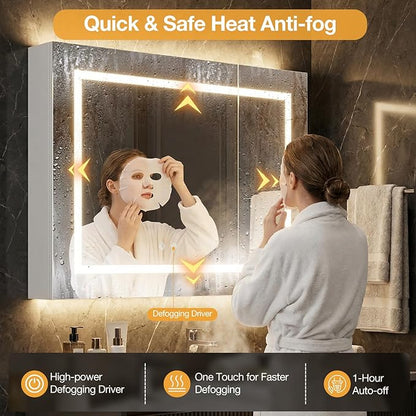 24"x32" Bathroom Medicine Cabinet - Image 7