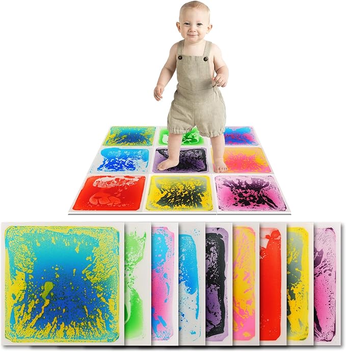 Art3d Liquid Fusion Activity Play Mat by Art3d