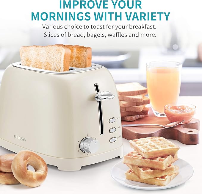Ultrean Toaster 2 Slice with Extra-Wide Slot - Image 8