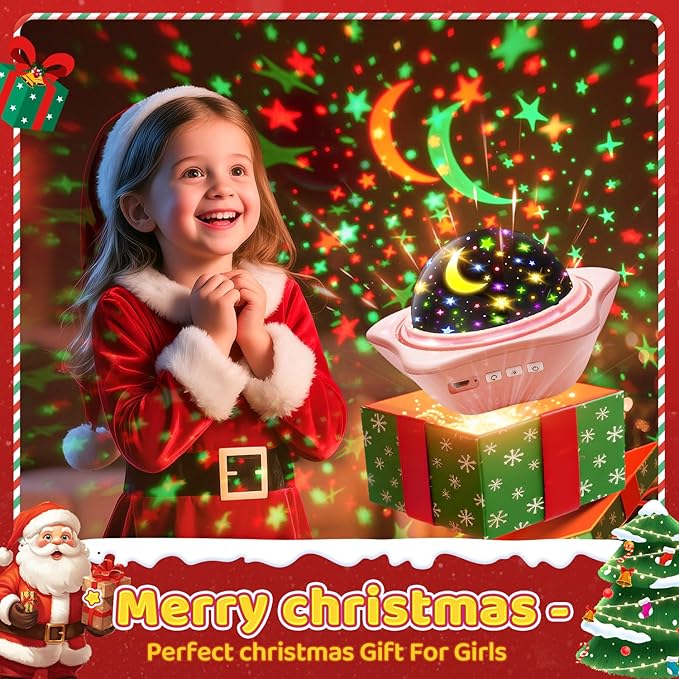 Onefire Girls Toys for Girl Gifts, 6 Films Light Projector Unicorn Toys for - Image 8