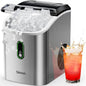 Silonn Nugget Ice Maker Countertop, Pellet Ice Machine by Silonn