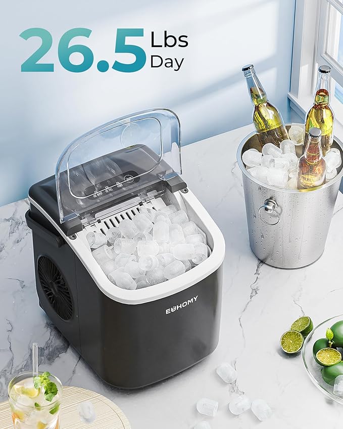 EUHOMY Countertop Ice Maker Machine - Image 2