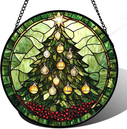 DASTOLL Stained Glass Window Hanging by DASTOLL