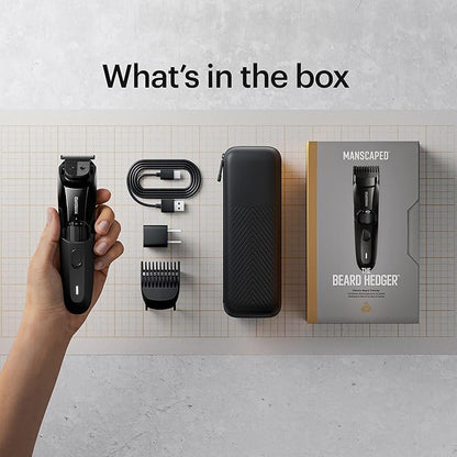 MANSCAPED® The Beard Hedger® Premium Men's Beard Trimmer, 20 Length Adjustable - Image 9