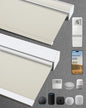 Kincmo Motorized Blinds with Remote, 100% Blackout Motorized Roller Shades Work by KincmoBlinds