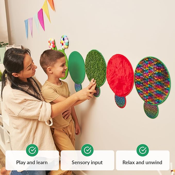 ODOXIA Sensory Wall Panel | Sequin Busy Board - Image 4