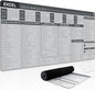 Baziabbo Office Desk Mat, Excel Cheat Sheet Keyboard Mat, Excel Shortcut Desk by Unknown
