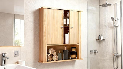 Bathroom Cabinet Wall Mount, Over The Toilet Storage Cabinet, Medicine Cabinet - Image 7