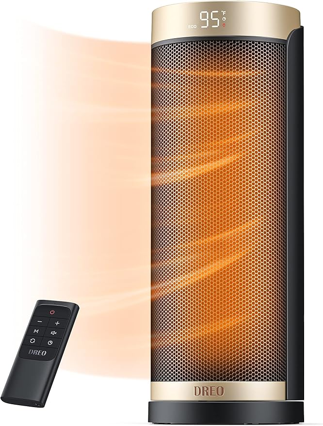 DREO Space Heater, 1500W Electric Heaters by DREO