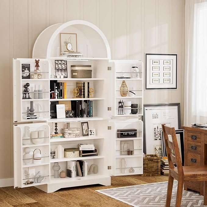 Arched Kitchen Pantry Cabinet - Image 2