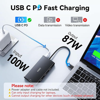 USB C Docking Station Dual Monitor Adapter - Image 7