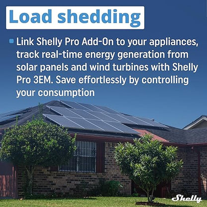 Shelly Pro 3EM Switch Add-On | Add-On Pro 3EM Dry Contacts DIN Rail Mounting | - Image 4