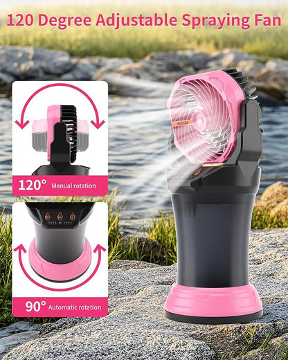 WESTTREE Portable Misting Fan - Image 6