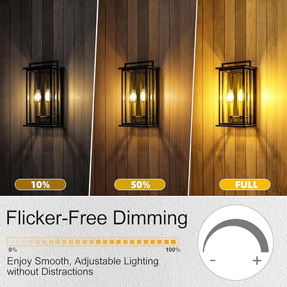 GvvooHome Candelabra Light Bulbs 40 watt Equivalent, E12 LED Bulb Dimmable - Image 4