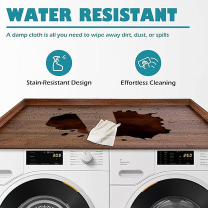 Royxen Laundry Countertop Solid Wood, Countertop - Image 4
