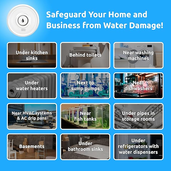 Drip Defender Pro Water Sensor | Wi-Fi Water Leak Detector - Image 5