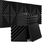 Foroomaco 12 Pack Sound Proof Foam Panels by Foroomaco-ForRoomAcoustics