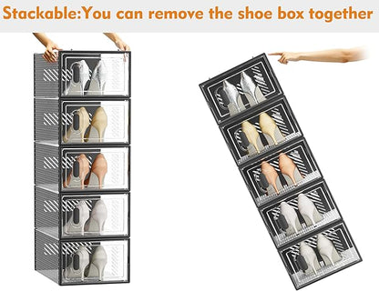 Shoe Storage, 12 Pack Shoe Organizer - Image 6