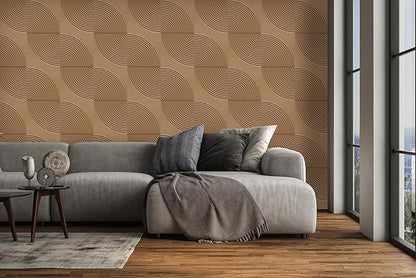 From Plain To Beautiful In Hours 9002 Arc Swell PVC 12 in x 12 in Peel and - Image 11