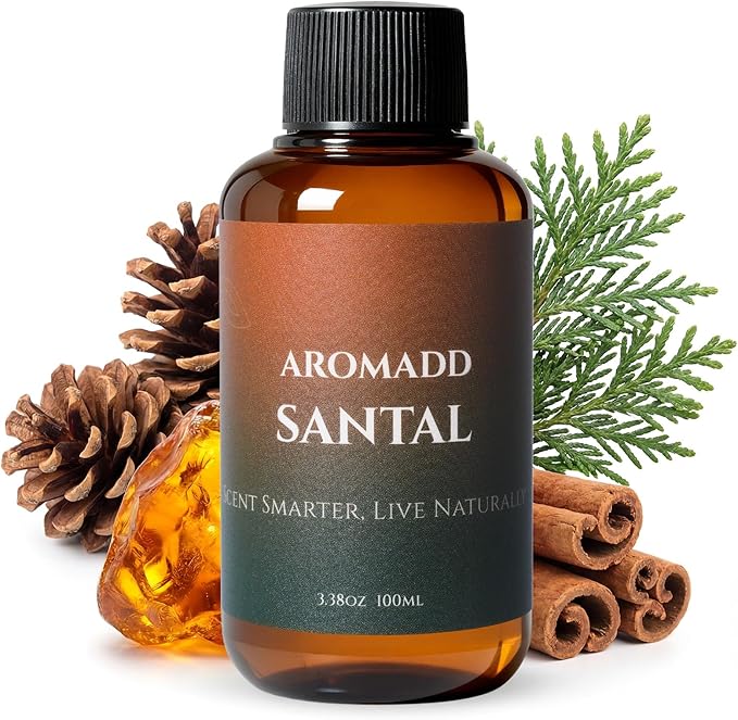 Aromadd Santal Diffuser Oil Inspired by Luxury Hotel Scent, Essential Oils by Aromadd