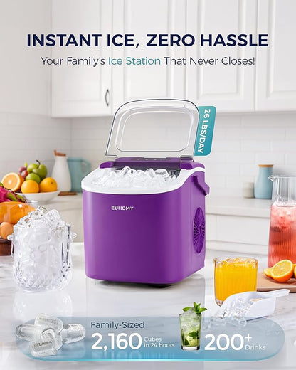 EUHOMY Countertop Ice Maker Machine - Image 2