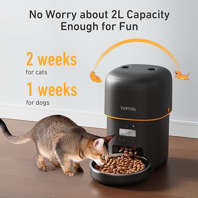 Automatic Cat Feeder - 2L Cat Food Dispenser - Image 8