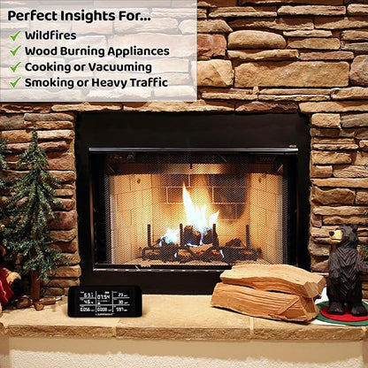 AirKnight Premium Indoor Air Quality Monitor Indoor & Air Quality Sensor. VOC - Image 6