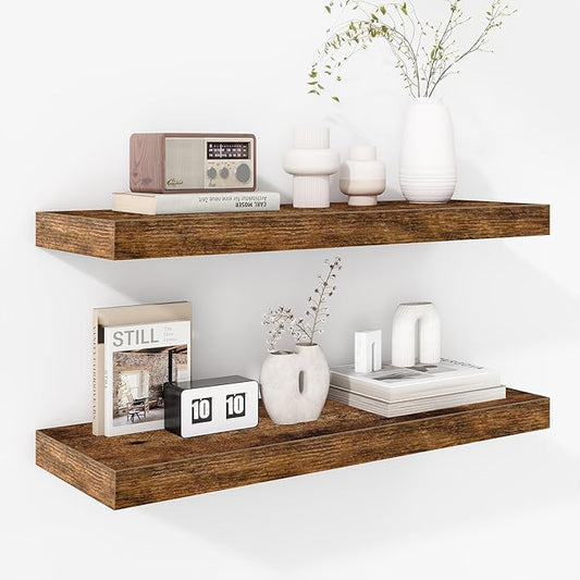 Fun Memories 24 Inch Floating Shelves by FunMemories
