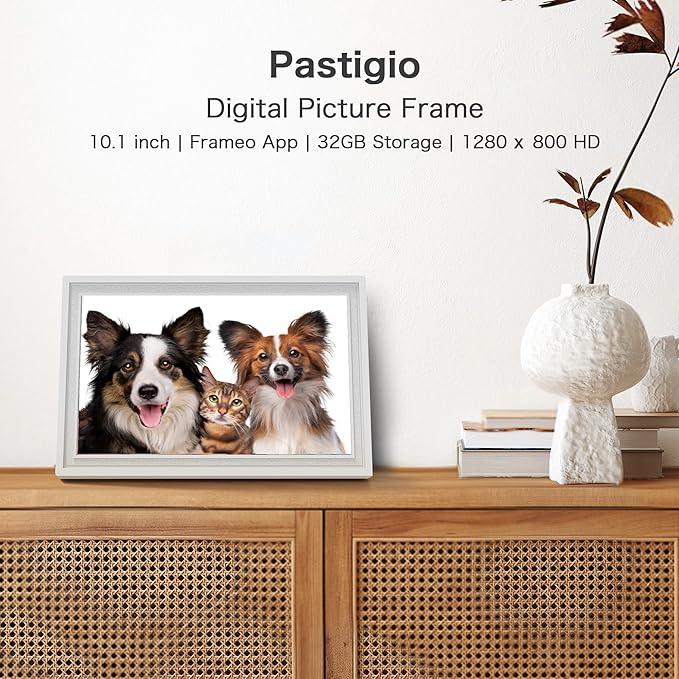 Digital Picture Frame WiFi, 10.1 Inch Frameo Digital Photo Frame, 32GB Memory - Image 2