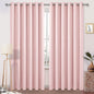 DWCN Blackout Curtains 84 Inches Long, Room Drakening Drapes by DWCN