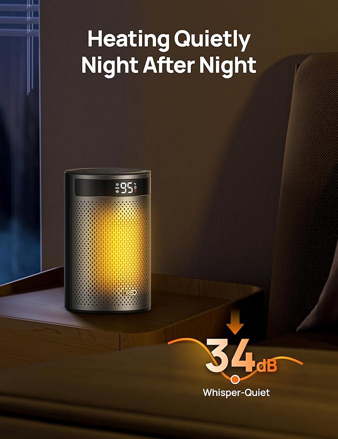 DREO Space Heaters for Indoor Use, Portable Heater - Image 5