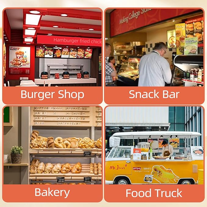 Hakka Commercial Burger Machine, Vertical 2000W Chain Type Automatic Unlimited - Image 6