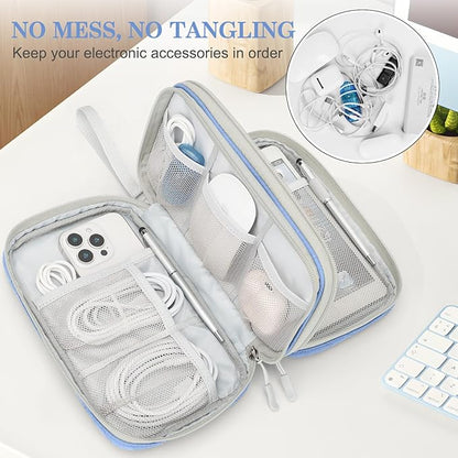 FYY Electronic Organizer, Large Travel Cable Organizer Bag Pouch Electronic - Image 5