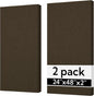 Olanglab Sound Absorbing Acoustic Wall Panels 2 Pack, Large Fabric Wrapped by Olanglab