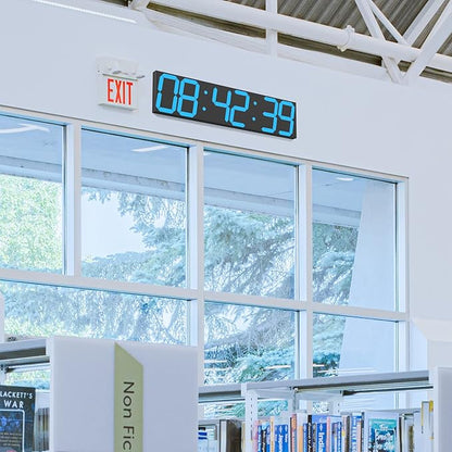 CHKOSDA Digital Wall Clock, Oversize Led Digital Clock Large Display - Image 6