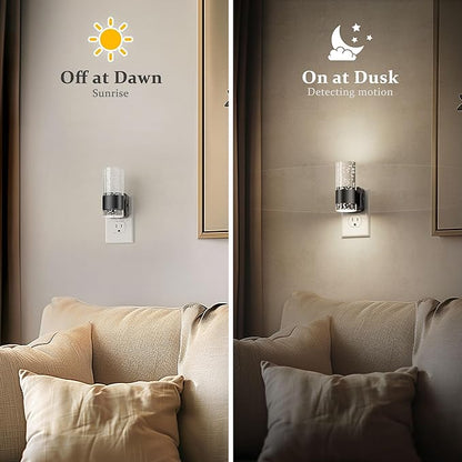JandCase Night Light, Night Lights Plug into Wall, 2 Pack LED Nightlight - Image 3