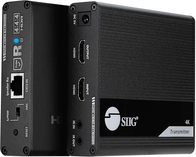 SIIG 4K HDMI Extender Balun Over CAT6/7 by SIIG