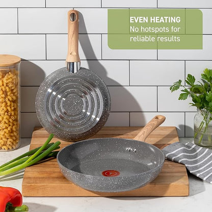 T-fal Revive Ceramic Cookware Sets, Pots and Pans Set Nonstick, Ceramic Non - Image 9