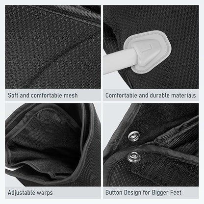 QUINEAR Leg Massager with Heat and Air Compression, Foot and Calf Massager - Image 7