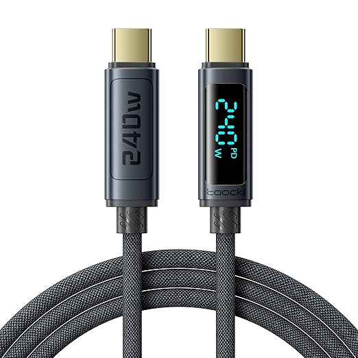 toocki USB C Cable 3.3ft 240W Fast Charging Cord by toocki