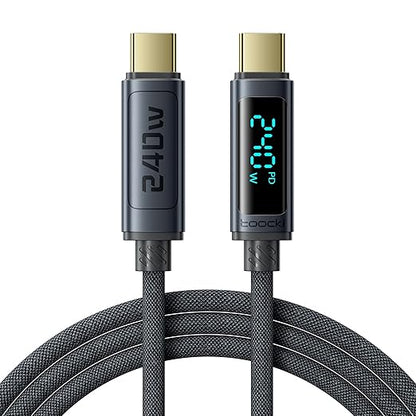 toocki USB C Cable 3.3ft 240W Fast Charging Cord by toocki