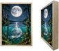 URVIP LED Glowing Photo Frame, 3D Starry-Sky Moon Animal Wall Art, 9x12 Inches by URVIP