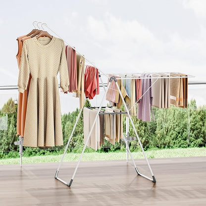 APEXCHASER Clothes Drying Rack, Foldable Oversized Drying Rack Clothing - Image 6