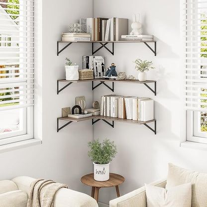 Heimlove 24" W x 12" D Wall Shelves - Image 2