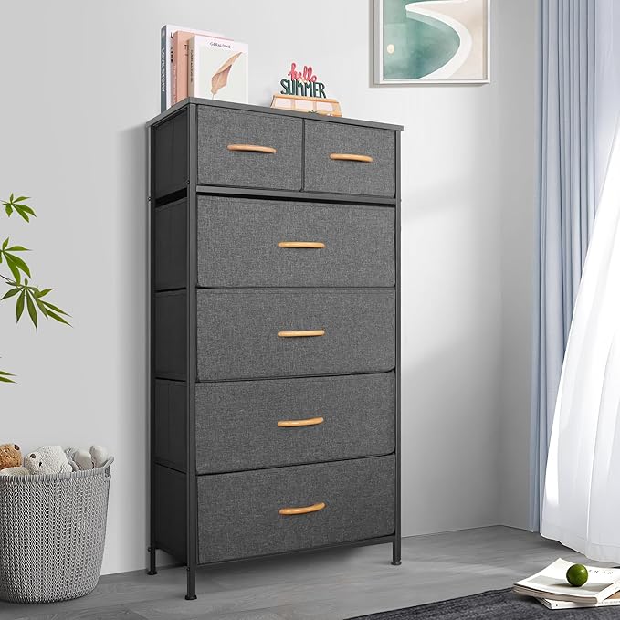 Mifuro Tall Dresser for Bedroom, Vertical Storage Organizer Tower - Image 2