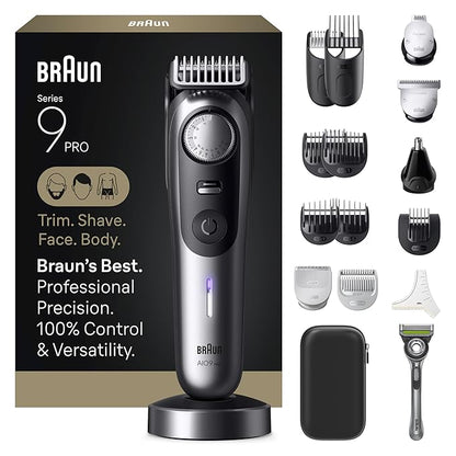 Braun Series 9 PRO All-in-One Beard and Body Trimmer by Braun